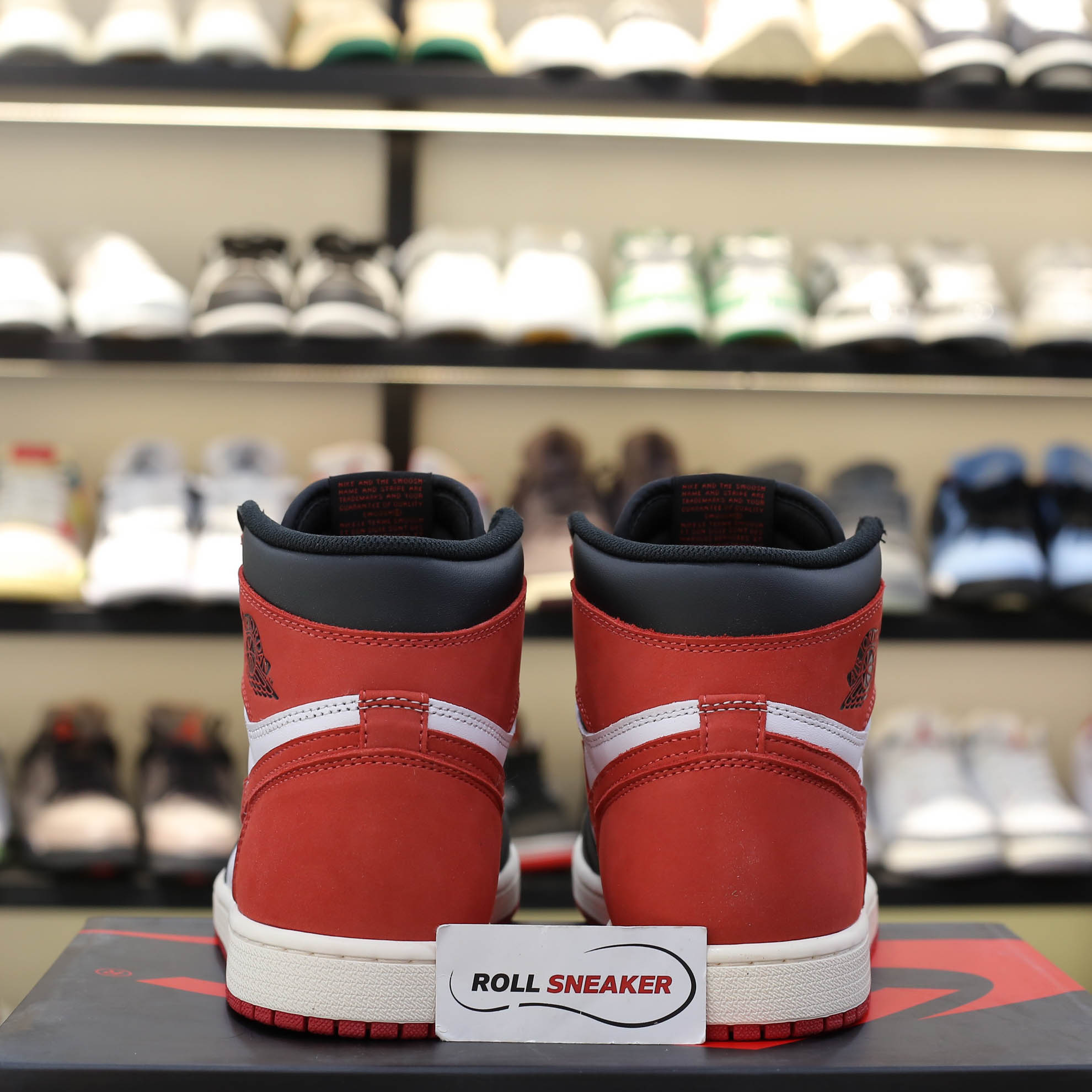 Giày Nike Air Jordan 1 Retro High Track ‘Red’ Like Auth