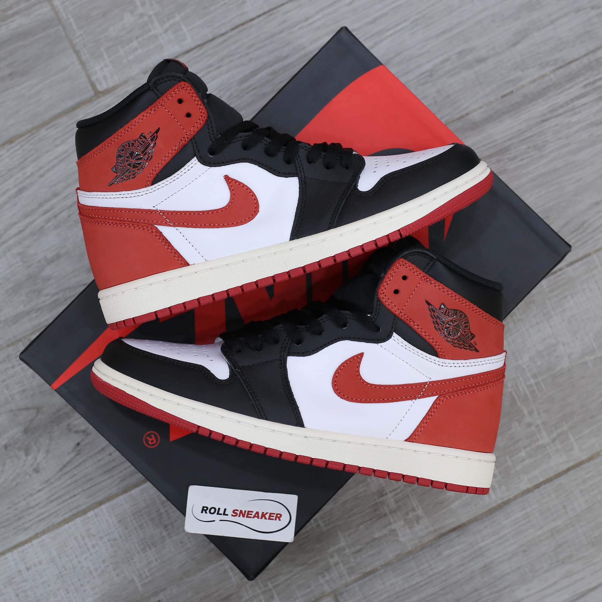Giày Nike Air Jordan 1 Retro High Track ‘Red’ Like Auth