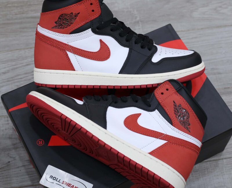 Giày Nike Air Jordan 1 Retro High Track ‘Red’ Like Auth