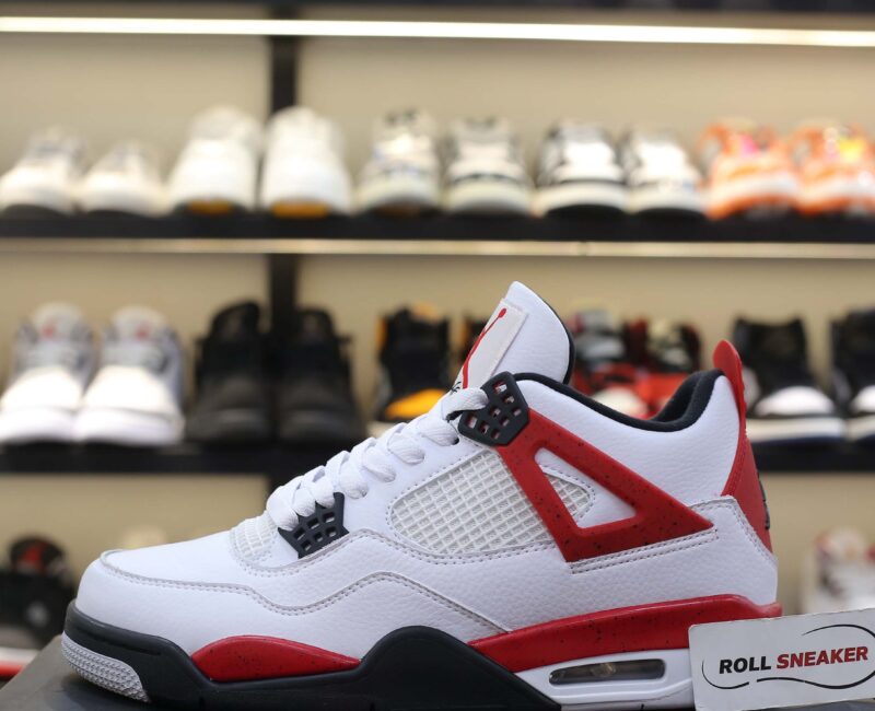 Giày Nike Air Jordan 4 Retro Red Cement Like Auth