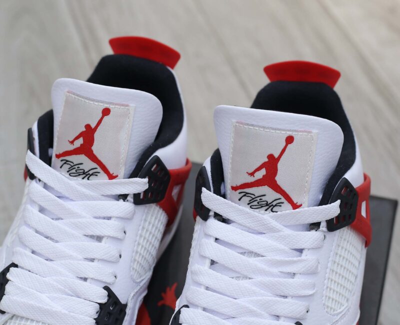 Giày Nike Air Jordan 4 Retro Red Cement Like Auth