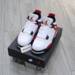 Giày Nike Air Jordan 4 Retro Red Cement Like Auth
