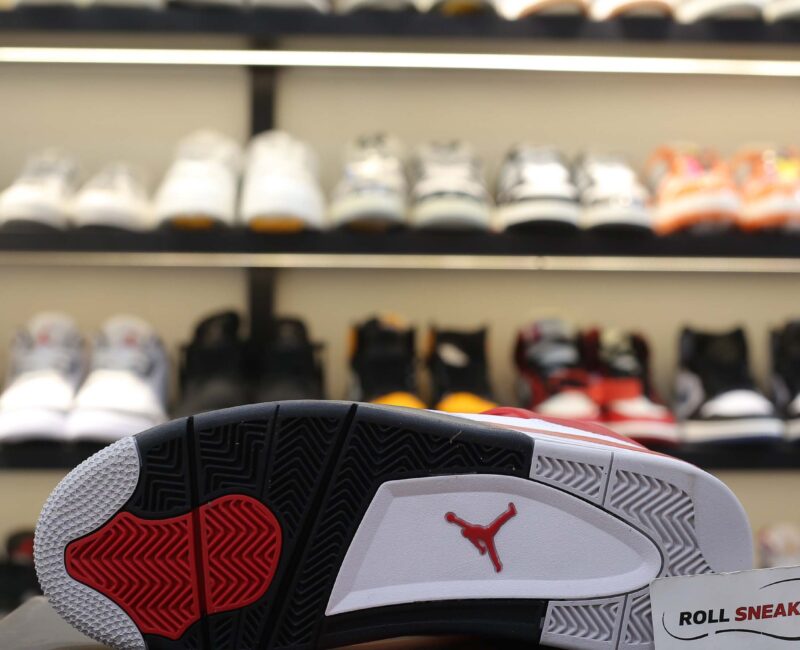 Giày Nike Air Jordan 4 Retro Red Cement Like Auth