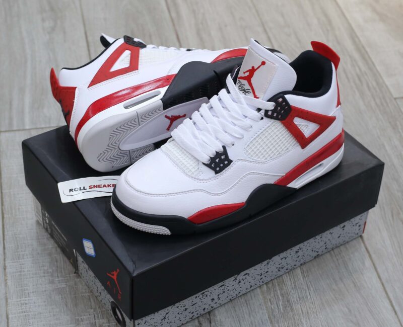Giày Nike Air Jordan 4 Retro Red Cement Like Auth