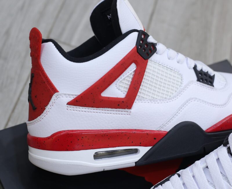 Giày Nike Air Jordan 4 Retro Red Cement Like Auth