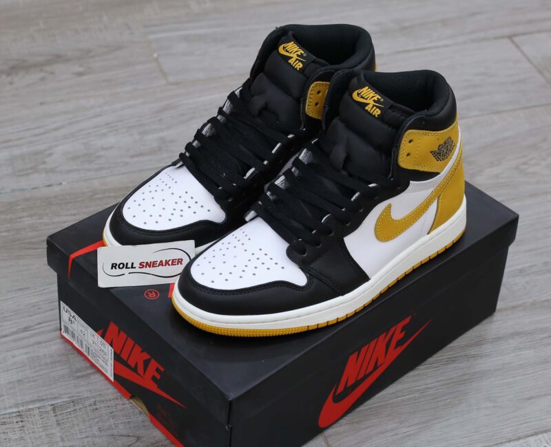 Giày Nike Air Jordan 1 Retro High ‘Yellow Ochre’ Like Auth