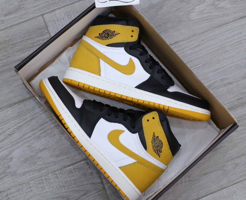 Giày Nike Air Jordan 1 Retro High ‘Yellow Ochre’ Like Auth
