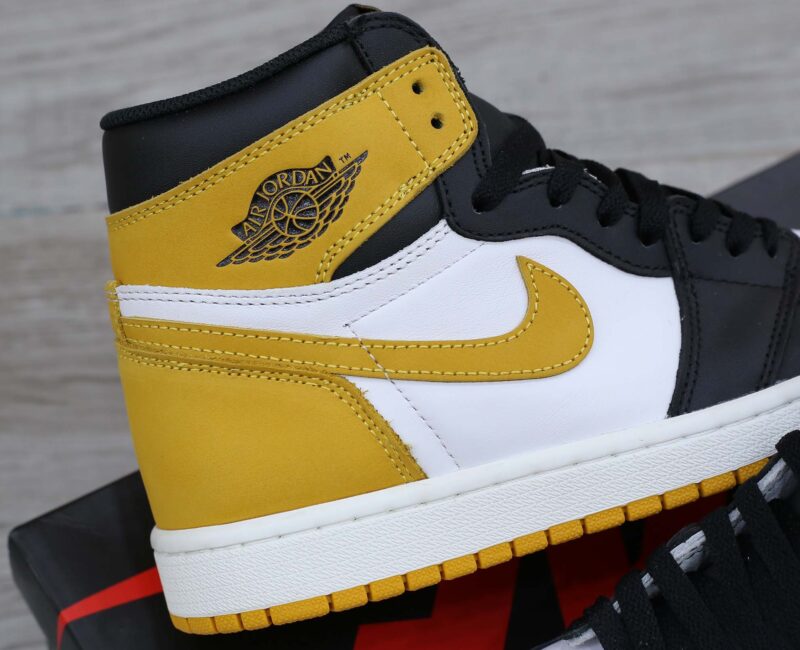 Giày Nike Air Jordan 1 Retro High ‘Yellow Ochre’ Like Auth