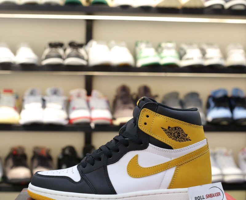 Giày Nike Air Jordan 1 Retro High ‘Yellow Ochre’ Like Auth