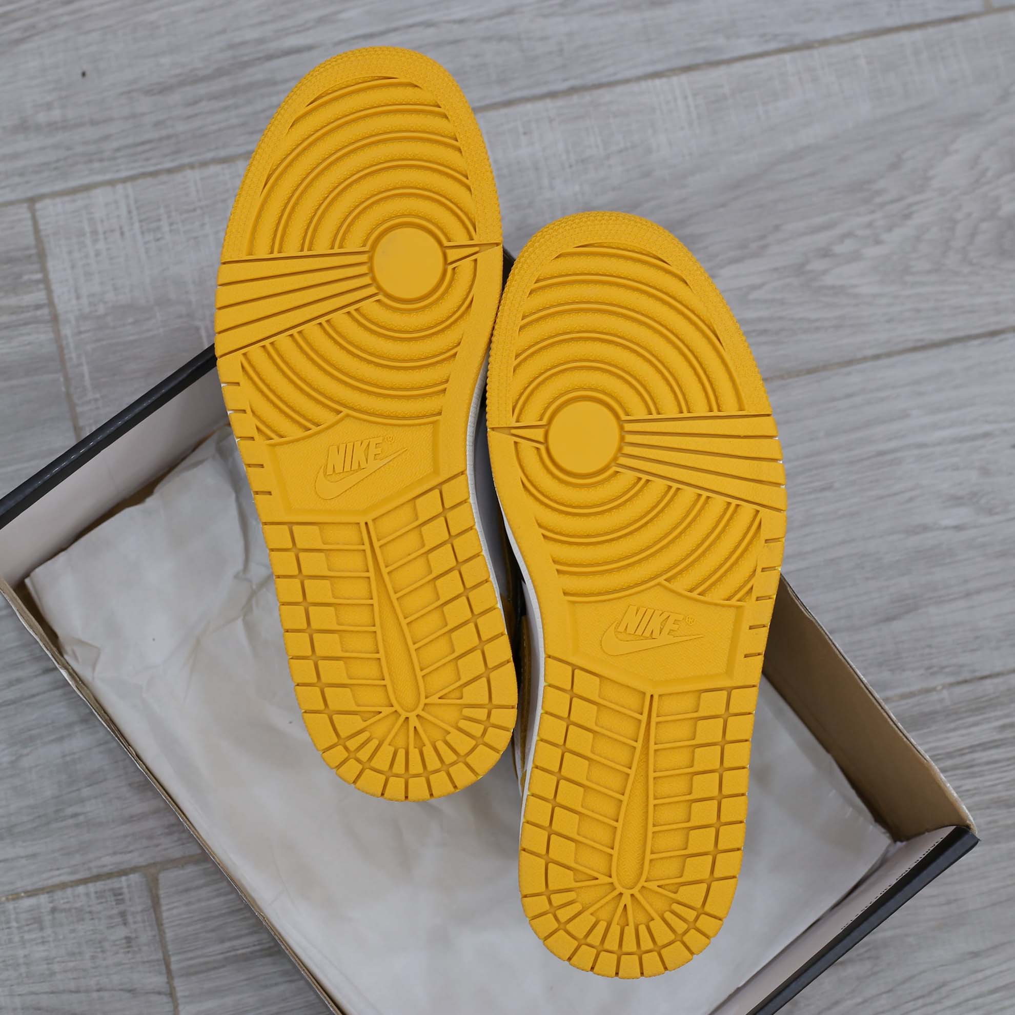 Giày Nike Air Jordan 1 Retro High ‘Yellow Ochre’ Like Auth