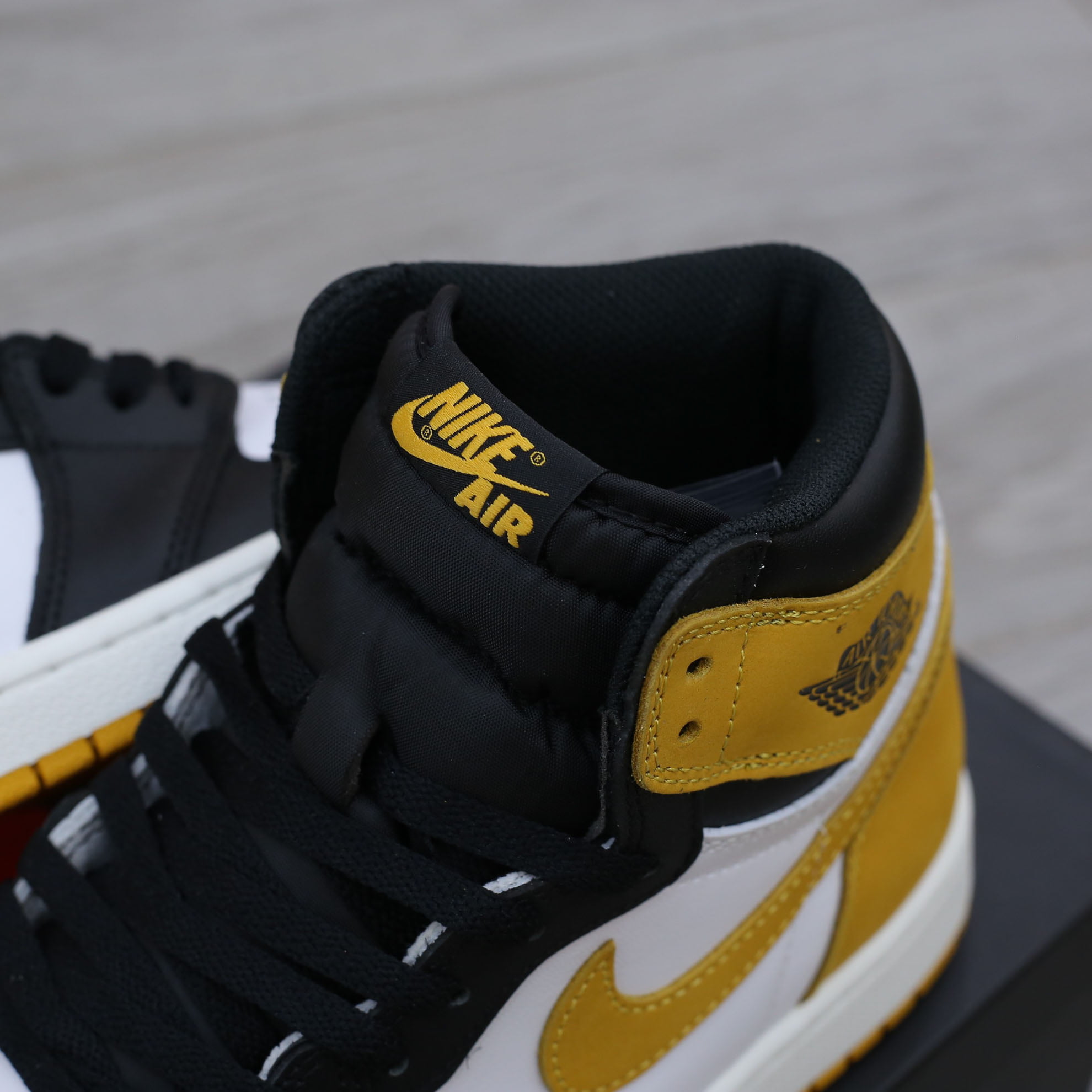 Giày Nike Air Jordan 1 Retro High ‘Yellow Ochre’ Like Auth