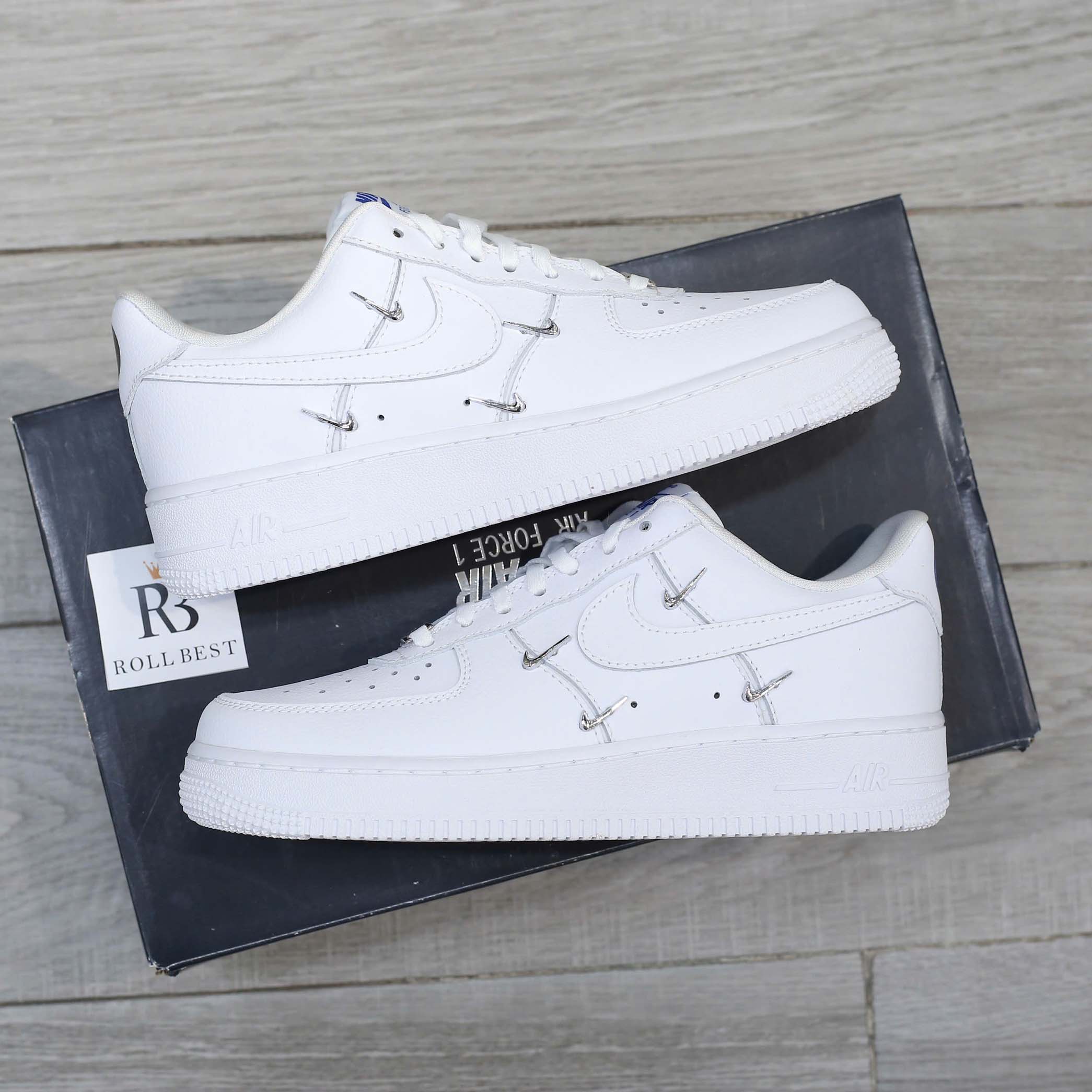 Giày Nike Air Force 1 '07 LX Sisterhood White Metallic Silver Best Quality