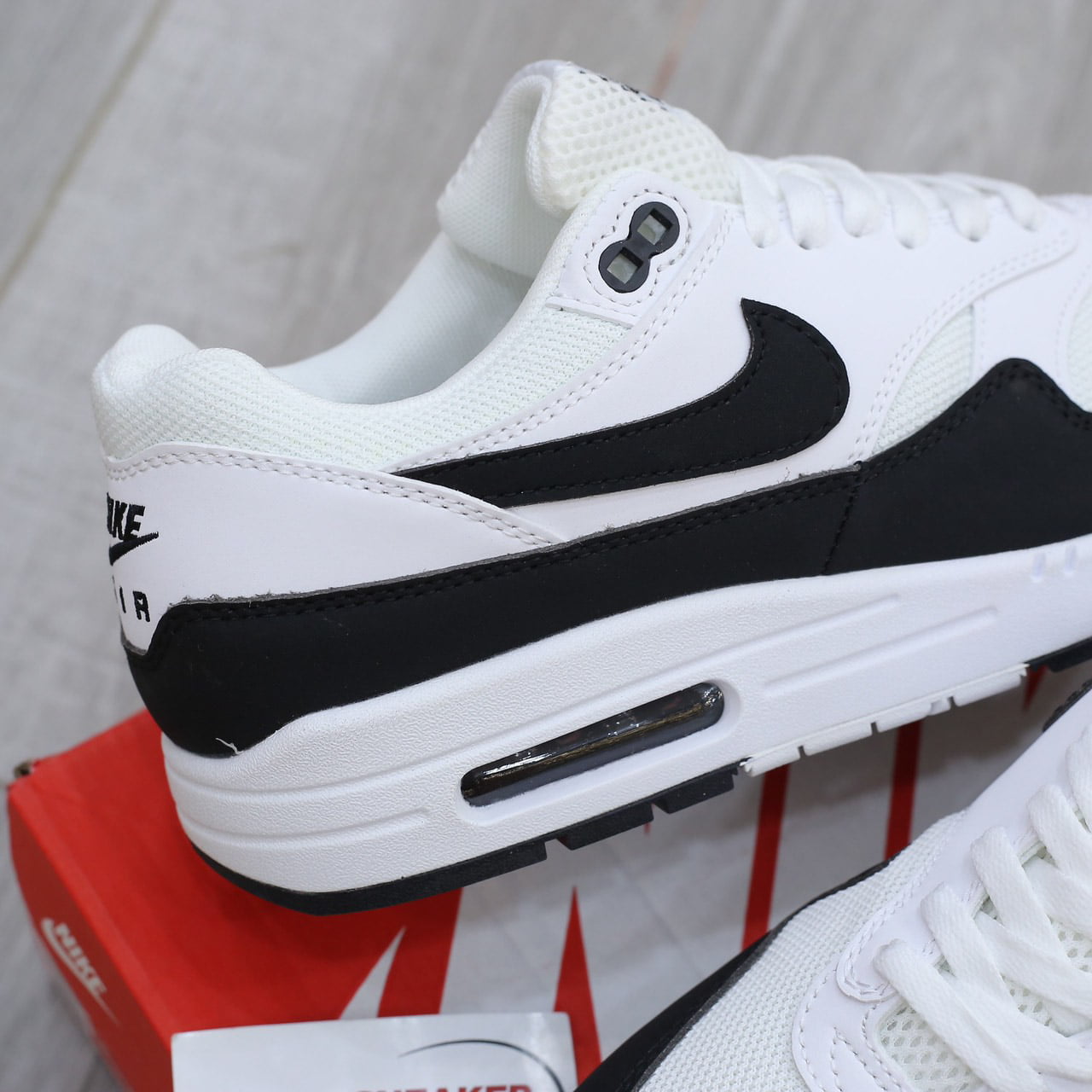 Giày Nike Air Max 1 ‘White Black’ Like Auth