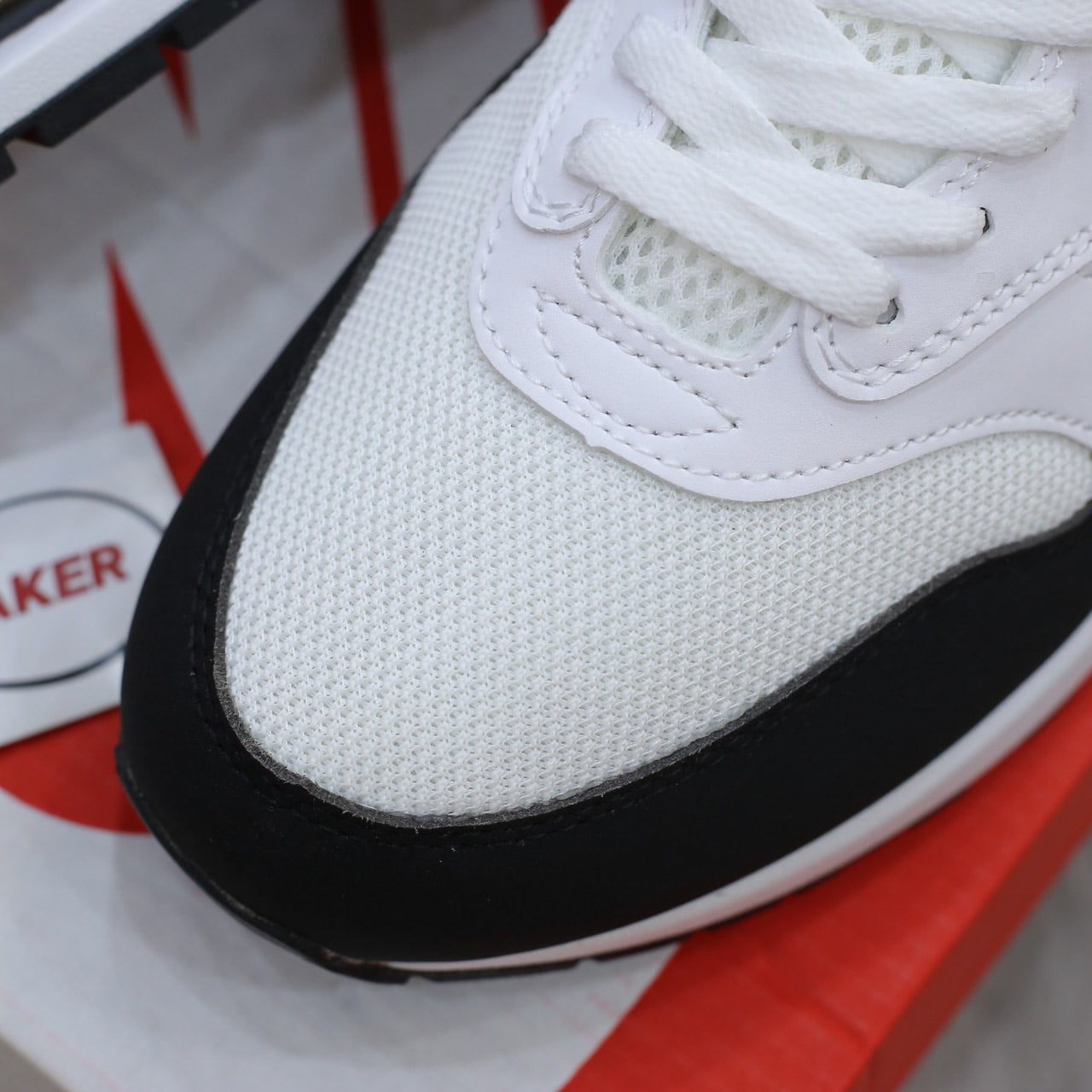 Giày Nike Air Max 1 ‘White Black’ Like Auth