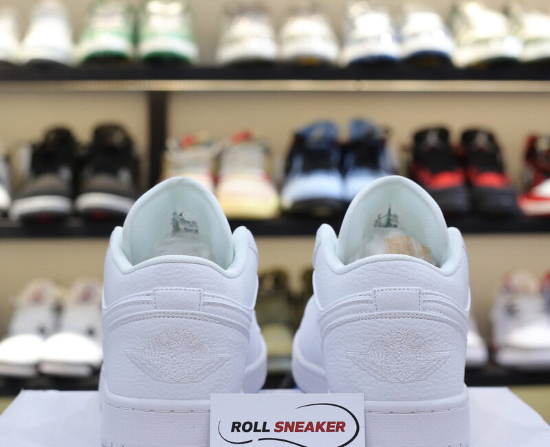 Nike Air Jordan 1 Low Triple White Like Auth