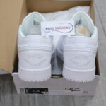 Nike Air Jordan 1 Low Triple White Like Auth