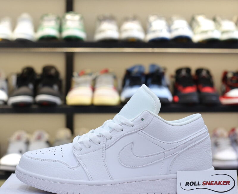 Nike Air Jordan 1 Low Triple White Like Auth