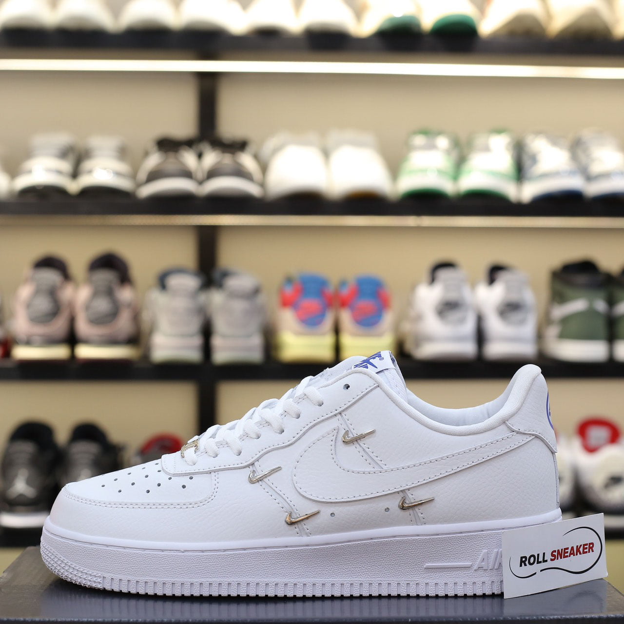Air Force 1 '07 LX 'Sisterhood White Metallic Silver' Like Auth