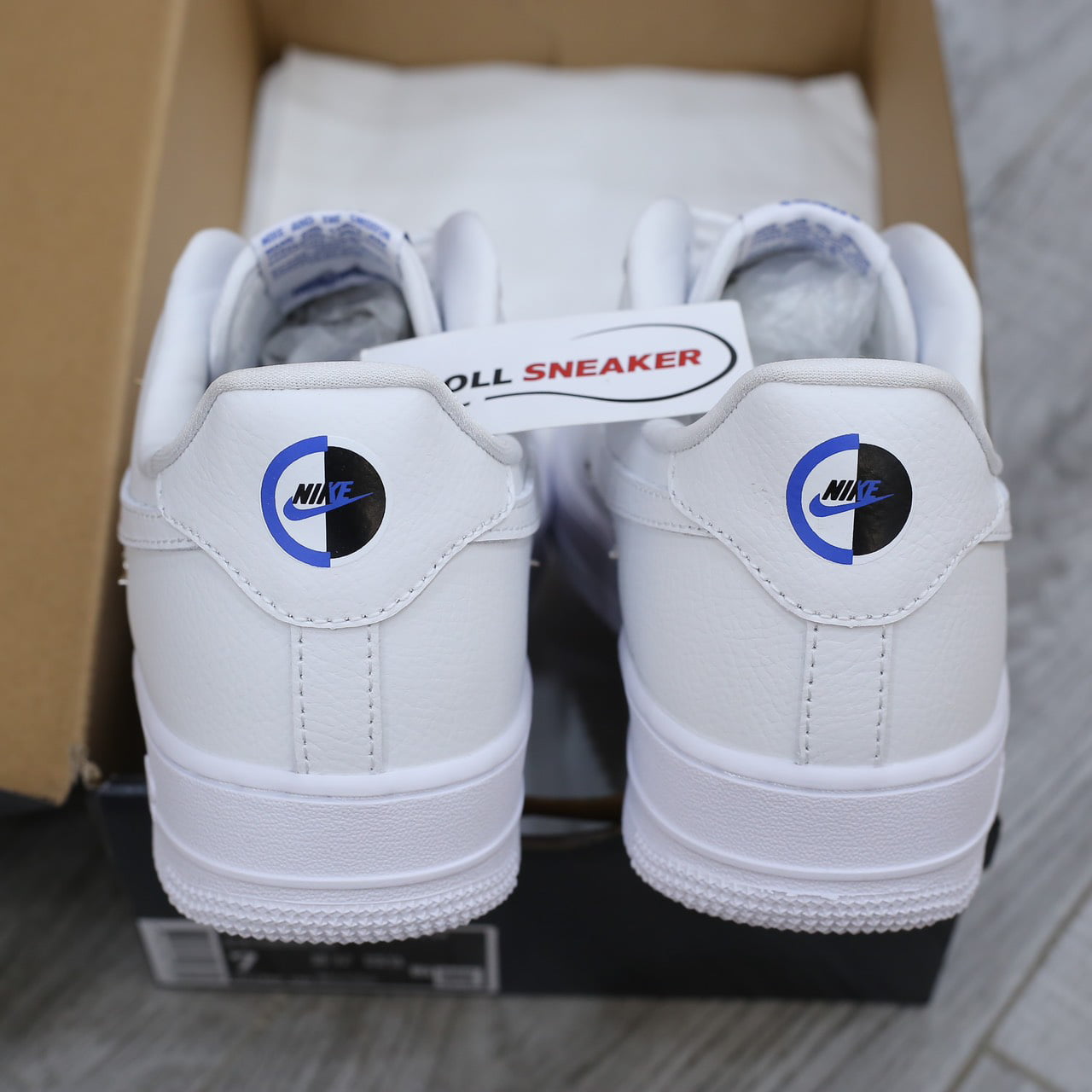 Air Force 1 '07 LX 'Sisterhood White Metallic Silver' Like Auth