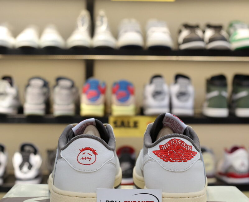 Giày Nike Air Jordan 1 Low Travis Scott 'Reverse Mocha' Like Auth