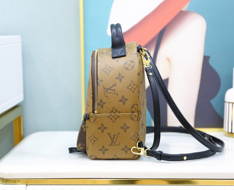 Balo Louis Vuitton 2019 Monogram Reverse Palm Springs Mini