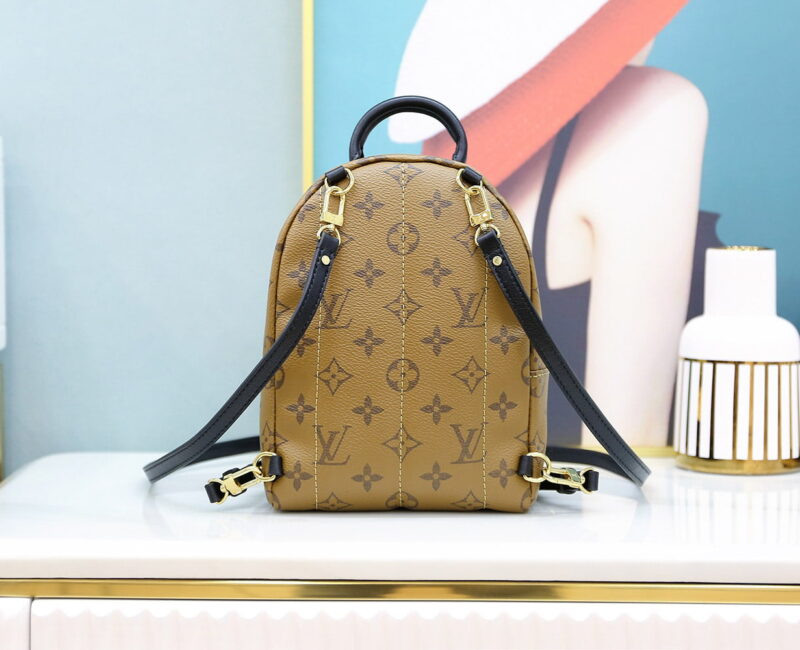 Balo Louis Vuitton 2019 Monogram Reverse Palm Springs Mini