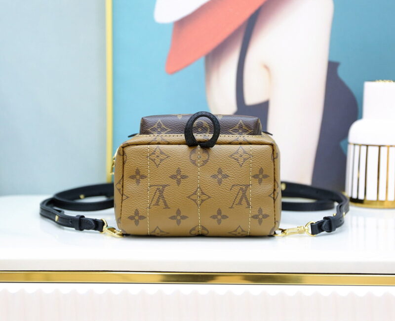 Balo Louis Vuitton 2019 Monogram Reverse Palm Springs Mini