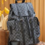 Balo Louis Vuitton Christopher Backpack Damier ‘Graphite’