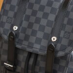 Balo Louis Vuitton Christopher Backpack Damier ‘Graphite’