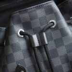 Balo Louis Vuitton Christopher Backpack Damier ‘Graphite’