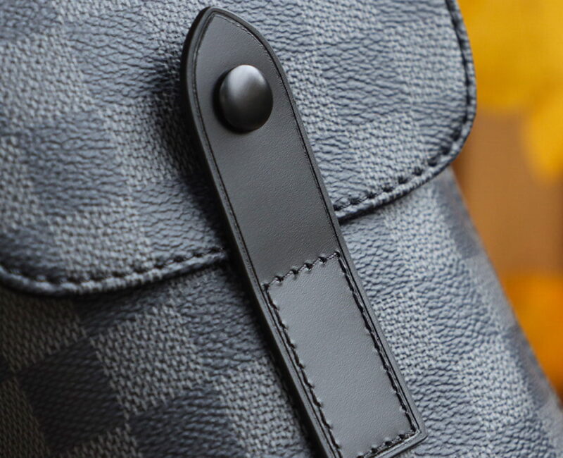 Balo Louis Vuitton Christopher Backpack Damier ‘Graphite’