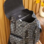 Balo Louis Vuitton Christopher Backpack Damier ‘Graphite’