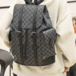 Balo Louis Vuitton Christopher Backpack Damier ‘Graphite’