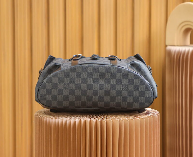 Balo Louis Vuitton Christopher Backpack Damier ‘Graphite’