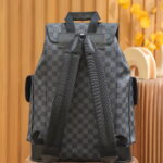 Balo Louis Vuitton Christopher Backpack Damier ‘Graphite’