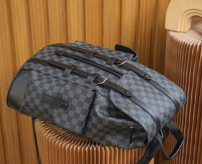 Balo Louis Vuitton Christopher Backpack Damier ‘Graphite’