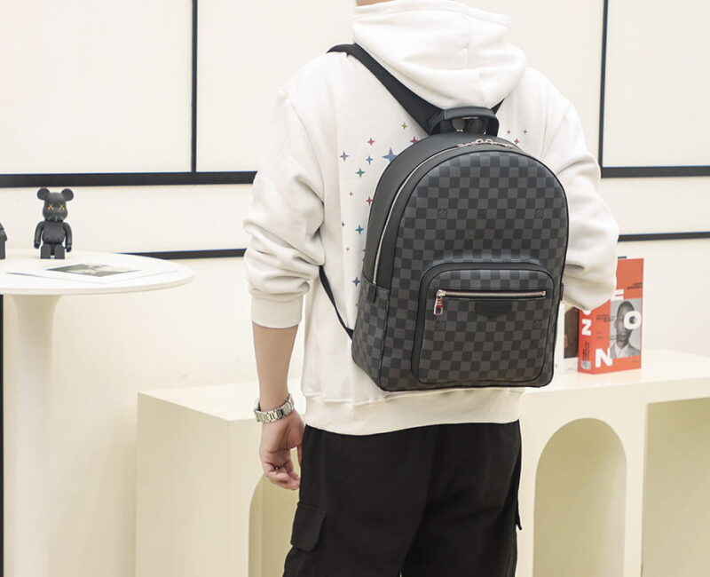 Balo Louis Vuitton Josh Backpack ‘Graphite’