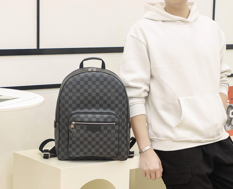 Balo Louis Vuitton Josh Backpack ‘Graphite’