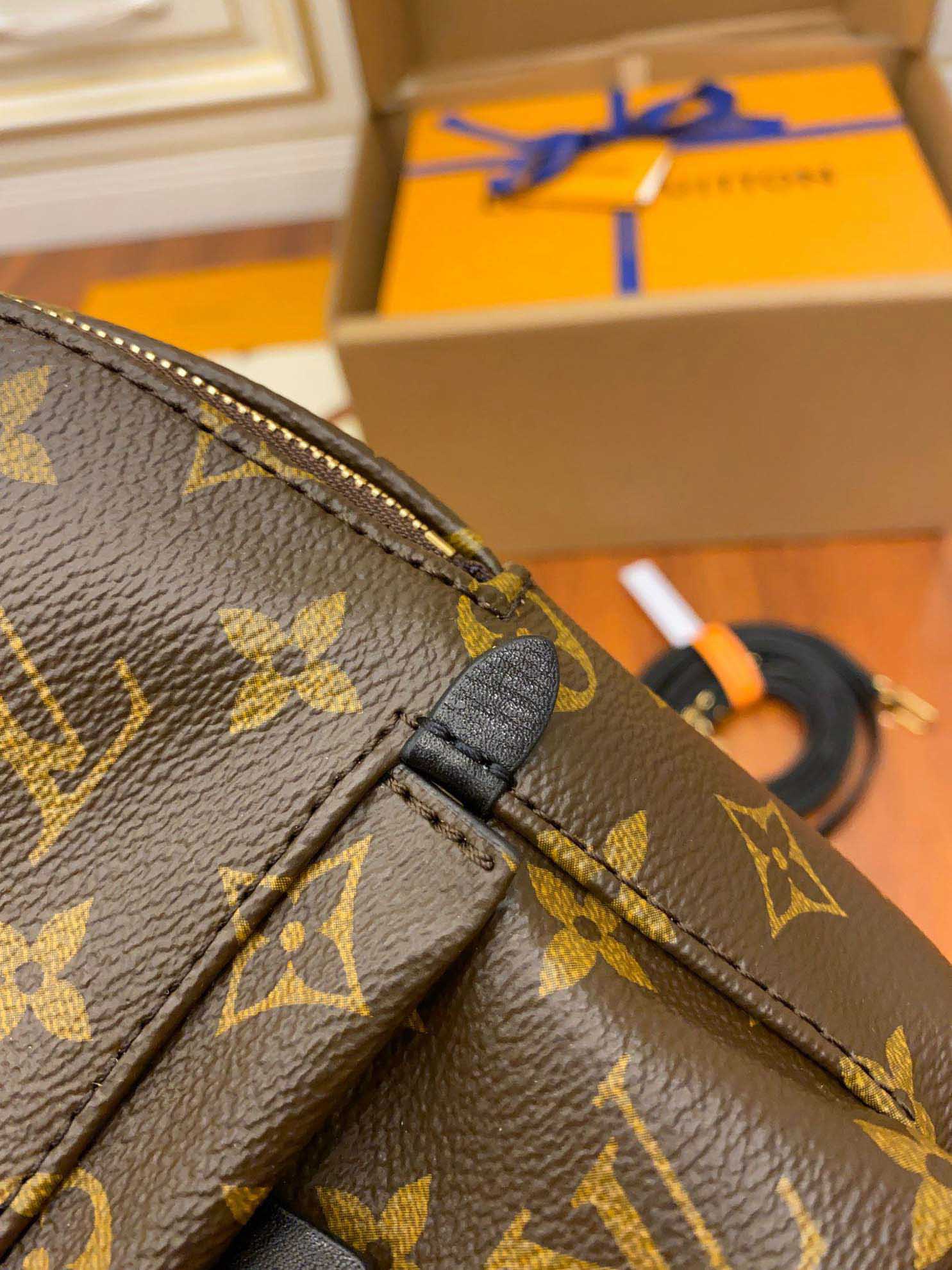 Balo Louis Vuitton Palm Springs Mini Brown