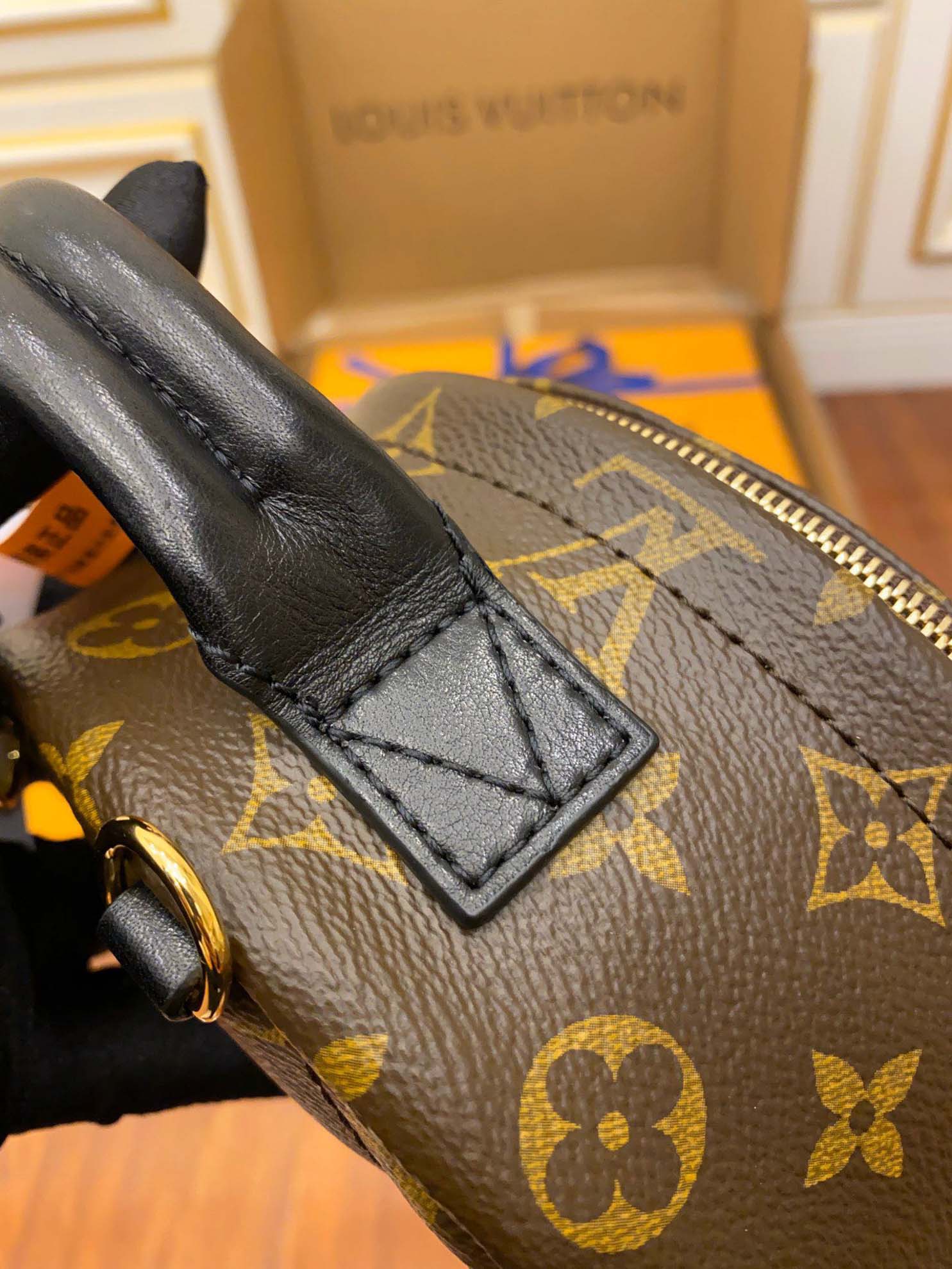 Balo Louis Vuitton Palm Springs Mini Brown