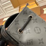 BaLo LV Christopher MM Monogram Eclipse Canvas Đen Nhạt