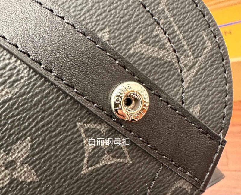 BaLo LV Christopher MM Monogram Eclipse Canvas Đen Nhạt
