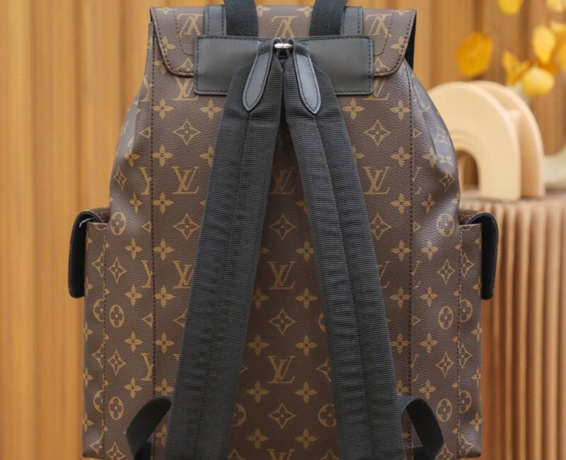 BaLo LV Christopher MM Monogram Eclipse Canvas Nâu