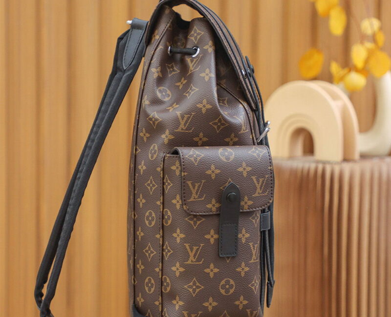 BaLo LV Christopher MM Monogram Eclipse Canvas Nâu