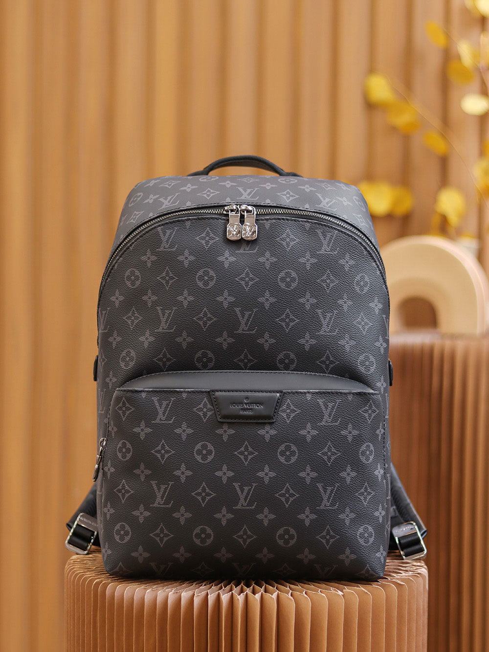 BaLo LV Discovery Backpack PM Monogram Eclipse Canvas Đen