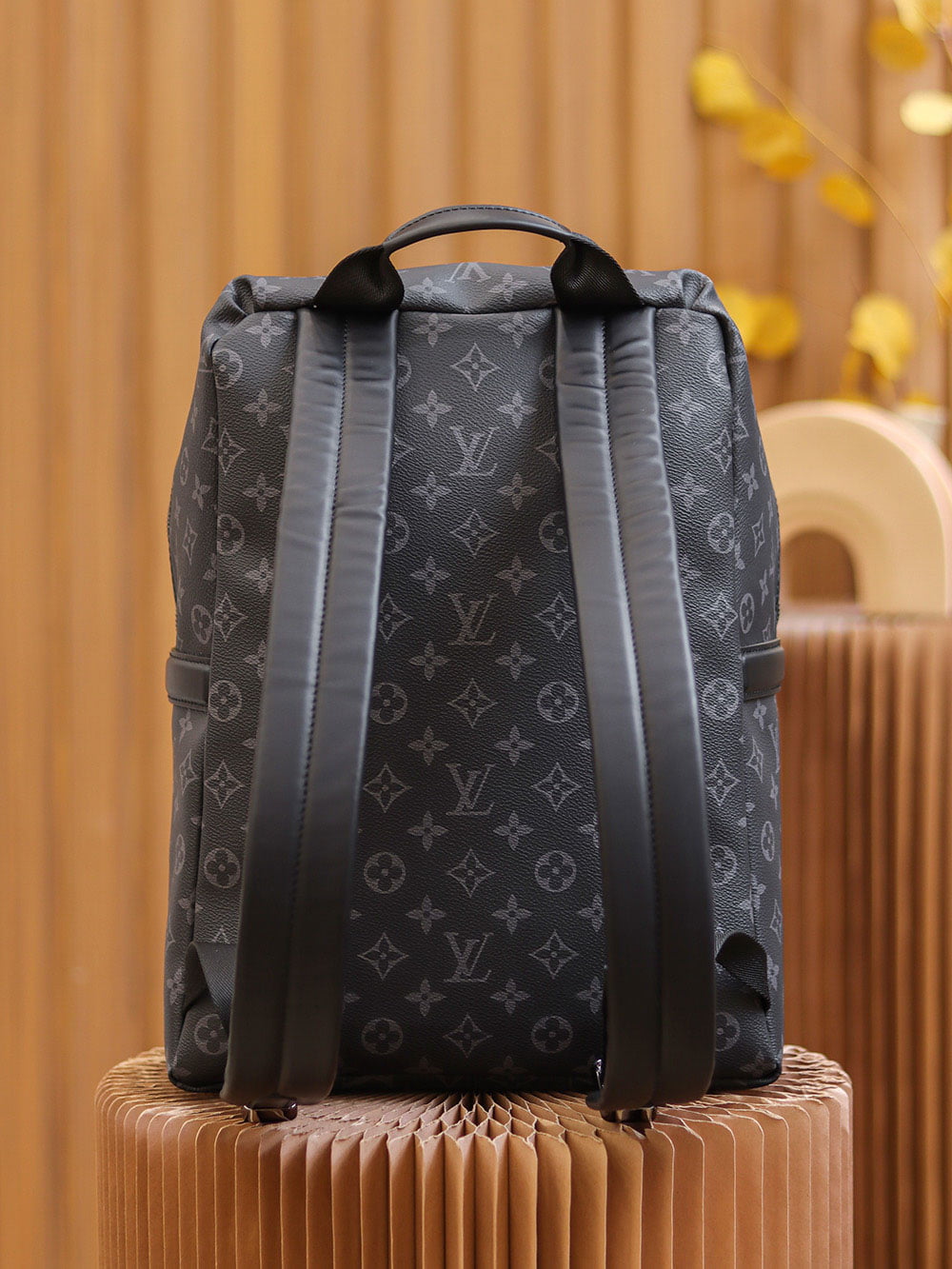 BaLo LV Discovery Backpack PM Monogram Eclipse Canvas Đen