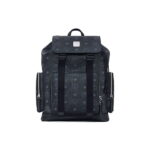 Balo MCM Brandenburg Backpack Visetos Black