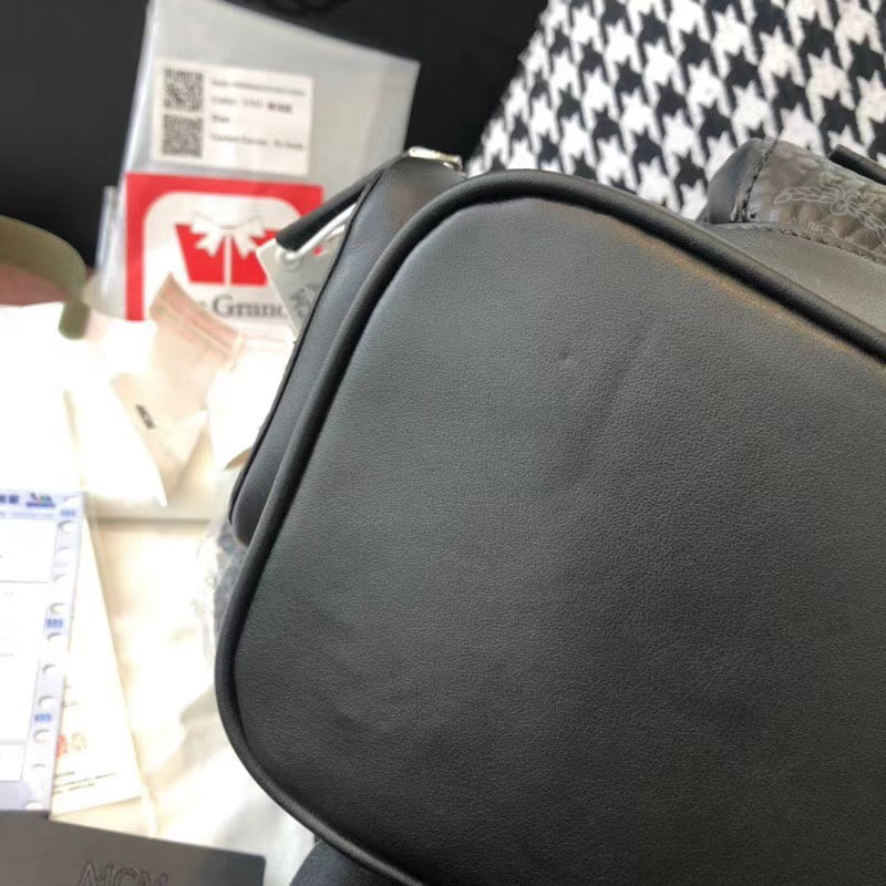 Balo MCM Brandenburg Backpack Visetos Black