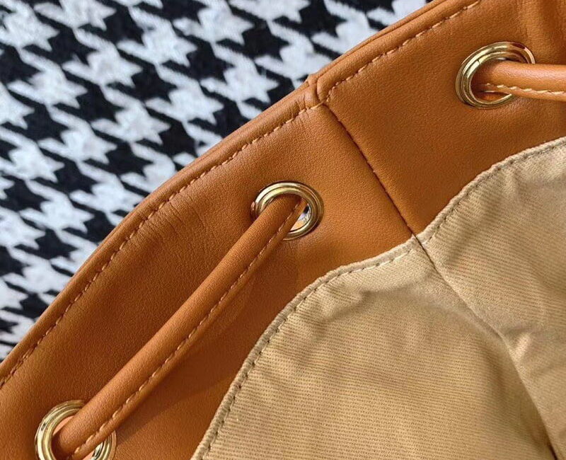 Balo MCM Brandenburg Backpack Visetos Cognac