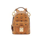 Balo MCM Patricia Backpack Visetos Cognac